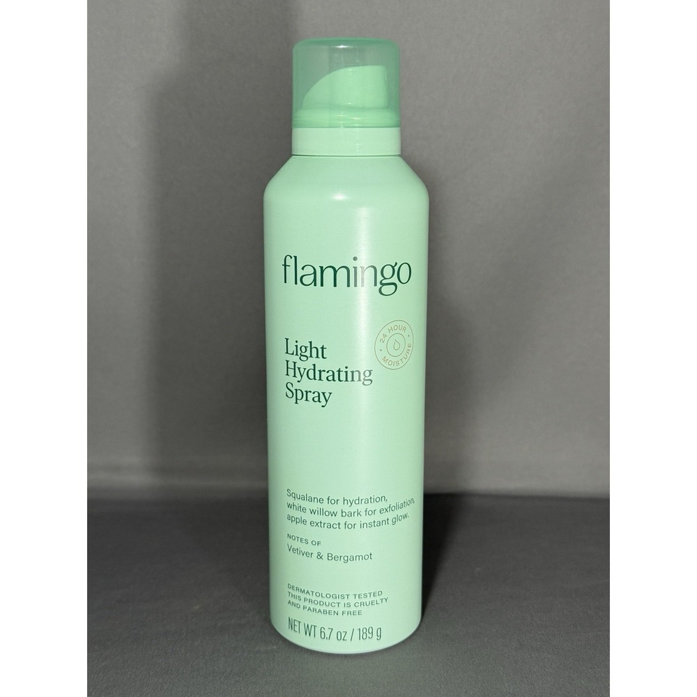 Flamingo Light Hydrating Spray Lock Moisturizer Squalane 6.7 oz